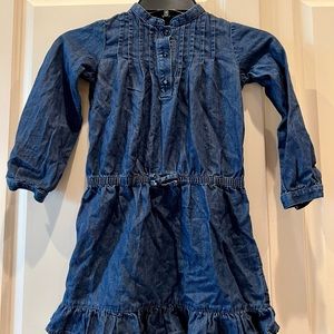 Baby gap 5T dark denim dress